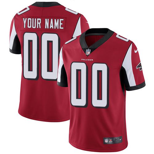 Nike Atlanta Falcons Red Men Customized Vapor Untouchable Player Limited Jersey
